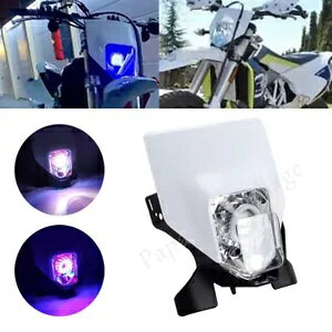 �I�t���[�h�z���C�g�V�F���w�b�h���C�g�w�b�h�����v�AHi/Lo�t���AFFC 250/350/450 FX 350/450�p Off-Road White Shell Headlight Headlamp w/Hi/Lo For FFC 250/350/450 FX 350/450 �y���s�A���i�z