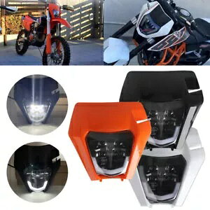 3�F�V�F���t�����g�w�b�h���C�g�A�n�C/���[�r�[��DRL�t�� FC 250 450 350 FE TC TE TX�p 3-Color Shell Front Headlight w/High/Low Beam DRL For FC 250 450 350 FE TC TE TX �y���s�A���i�z