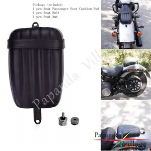 n[[\teCXFLSL/Xg[g{uFXBBp㕔ȃNbVpbh Rear Passenger Seat Cushion Pad For Harley Softail Slim FLSL / Street Bob FXBB