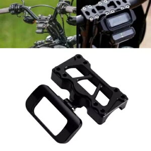 1-1/2C` To[Q[W}EguPbgNv n[[\teCXg[g{uFXBB FXBBSp 1-1/2" T-Bar Gauge Mount Bracket Clamp For Harley Softail Street Bob FXBB FXBBS