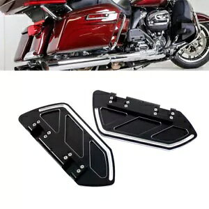 �y�A�p�b�Z���W���[�t�b�g�y�O�t�b�g�{�[�h�t���A�{�[�h�n�[���[�c�[�����O���[�h�L���OFLHR�p Pair Passenger Footpeg Foot Board Floorboard For Harley Touring Road King FLHR �y���s�A���i�z
