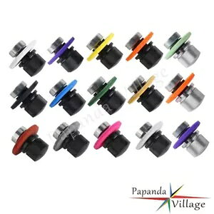 V[g[bg{gibgV[gtF_[bV[Zbgn[[[hLOXg[gOChp Seat Knurled Bolt Nut Seat Fender Washer Set For Harley Road King Street Glide