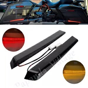 LED ThobO}[J[Cg ^[u[Le[Cg n[[Eg~ebh FLHTKp LED Saddlebag Marker Light Turn Brake Tailight For Harley Ultra Limited FLHTK