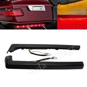 n[[[hOChThobOX[N LED TCh}[J[Cgu[L^[Cg For Harley Road Glide Saddlebag Smoke LED Side Marker Light Run Brake Turn Light