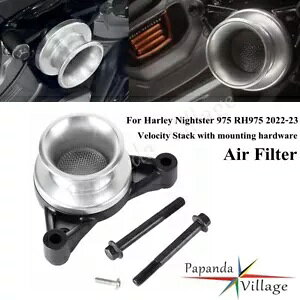 Vo[ GAtB^[ N[i[ VXe Ce[N }Eg Lbg n[[ iCgX^[ 975 22upp Silver Air Filter Cleaner System Intake Mount Kit For Harley Nightster 975 22up