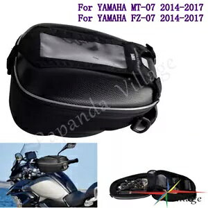 oCNThR^NobOdbו̓}n MT-07 FZ-07 2014-2017 ɓK Motorcycxle Saddle Fuel Tank Bag Phone Luggage Fits YAMAHA MT-07 FZ-07 2014-2017