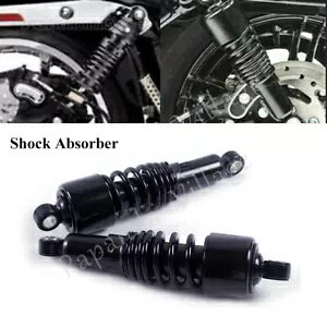 n[[X|[cX^[_Cic[OpubN10.5C`ATXyVVbNAu\[o[ Black 10.5'' Rear Suspension Shocks Absorber For Harley Sportster Dyna Touring
