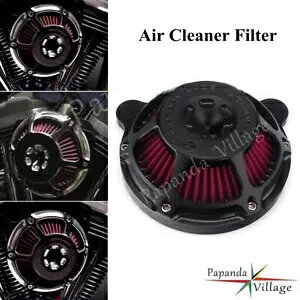 Ce[NGAN[i[tB^[ n[[\teCc[OXg[gOChpANZT[t Intake Air Cleaner Filter w/Accessories For Harley Softail Touring Street Glide