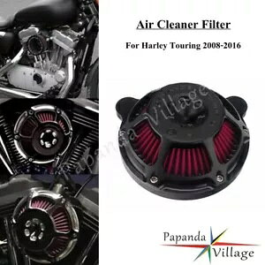 1Pc A~ubNGAN[i[tB^[n[[\teC FXST c[O[hOChp 1Pc Aluminum Black Air Cleaner Filter For Harley Softail FXST Touring Road Glide