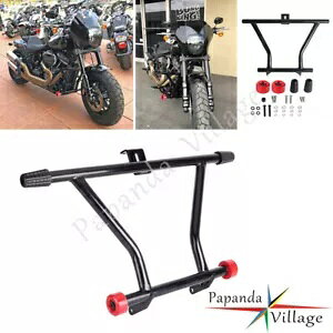 tgnCEFCyONbVo[ 2 Xebvn[[\teCt@bg{u 114 FXFBS 2018-23 Front Highway Peg Crash Bar 2-Step For Harley Softail Fat Bob 114 FXFBS 2018-23