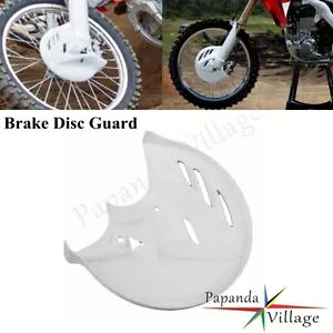 ABS zCgtgu[LfBXN[^[K[hJo[z_ CRF 250R/450R 2013-2017 ABS White Front Brake Disc Rotor Guard Cover For Honda CRF 250R/450R 2013-2017