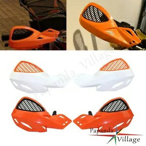 2X 7/8 "nho[vX`bNnhK[hveN^[Jo[ XR DRZ DR KX _[goCNp 2X 7/8" Handlebar Plastic Handguards Protector Cover For XR DRZ DR KX Dirt Bike