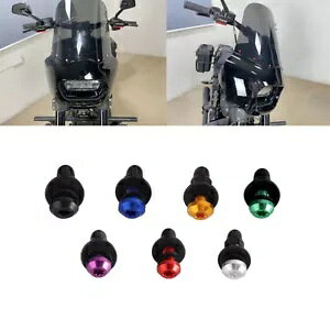 6 �� 7 �F T25 �t�����g�K���X�t�����g�K���X�{���g�l�W�n�[���[�_�C�i�\�t�e�C���p 6Pcs 7-Colour T25 Windshield Windscreen Bolts Screws For Harley Dyna Softail �y���s�A���i�z