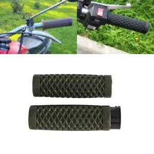 o[nhObv O[nhObv 1C`nho[p n[[_CiChOCh FXDWG Rubber Hand Grips Green Handgrips For 1" Handlebar Harley Dyna Wide Glide FXDWG