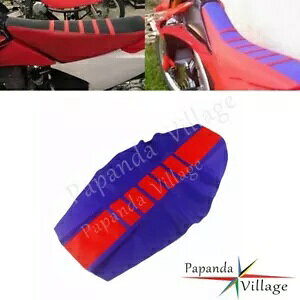�I�t���[�h�u���[���o�[�V�[�g�J�o�[�O���b�p�[�g�����N�V�����X�L�����}�nTTR YZF�G���f���[���p Off-Road Blue Rubber Seat Cover Gripper Tranction Skin For Yamaha TTR YZF Enduro �y���s�A���i�z