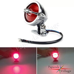 |bVe[CgAtF_[}Eg LED u[Le[CgJtF[T[zbgbhp Polish Taillight Rear Fender Mount LED Brake Tail Light For Cafe Racer Hot Rods