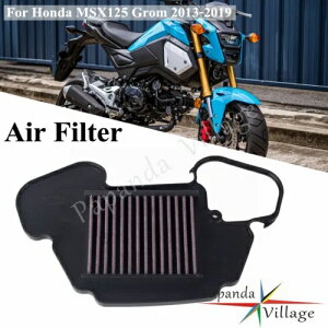 ubNnCt[GAtB^[N[i[Ce[NLbgz_MSX 125 Grom 2013-2019p Black High Flow Air Filter Cleaner Intake Kit For Honda MSX 125 Grom 2013-2019