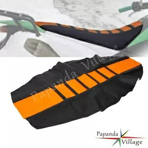 MX gNVuV[gJo[XYL DR125S 125SE RM85 RM450 RMZ250 DRZ450 MX Traction Ribbed Seat Cover For Suzuki DR125S 125SE RM85 RM450 RMZ250 DRZ450
