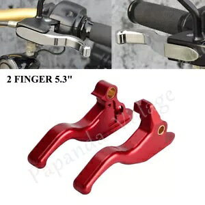 5.3C` bh nhu[L Nb`o[ n[[ \teC Xg[g {u 114 FXBBS 21-22p 5.3" Red Hand Brake Clutch Lever For Harley Softail Street Bob 114 FXBBS 21-22