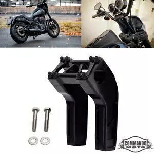 �n�[���[�X�|�[�c�X�^�[�_�C�i�\�t�e�C���X�g���[�g�{�u�N���u�X�^�C��1-1/8�C���`�n���h���o�[���C�U�[�p For Harley Sportster Dyna Softail Street Bob Club Style 1-1/8 Handlebar Riser