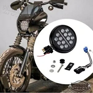 NuX^C LED wbhCgn[[[C_[ FXLR FXBB FXBBS FXST 2018-2022 p Club Style LED Headlight For Harley Low Rider FXLR FXBB FXBBS FXST 2018-2022