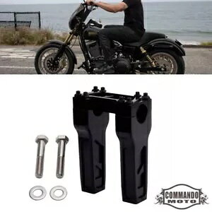 1-1/8C` NuX^C 6C` AbvCgnho[CU[ n[[\teCX|[cX^[p 1-1/8" Club Style 6" Tall Upright Handlebar Riser for Harley Softail Sportster