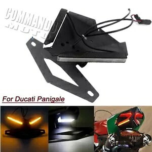 tF_[G~l[^[Lbg LED ^[VOit Ducati pjK[ S 899 959 1199 1299 p Fender Eliminator Kit w/ LED Turn Signal For Ducati Panigale S 899 959 1199 1299