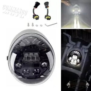 Vhbg LED wbhCgn[[ V bh VRSCA iCgbhʂ VRSCDX Xg[gbh New DOT LED Headlight For Harley V-Rod VRSCA Night Rod Special VRSCDX Street Rod