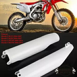 �_�[�g�o�C�N�t�H�[�N�K�[�h�z���_ CRF250 CRF450 2004-2014 CR125 CR250 2004-2007 Dirt Bike Fork Guards For Honda CRF250 CRF450 2004-2014 CR125 CR250 2004-2007