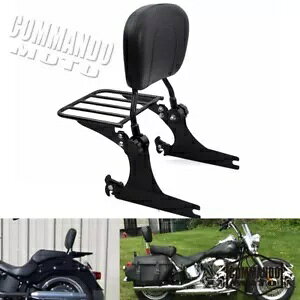 AobNXg V[V[o[ & וbN n[[_Ci FXD FXDC FXDL FXDX 02-05p Rear Backrest Sissy Bar & Luggage Rack For Harley Dyna FXD FXDC FXDL FXDX 02-05