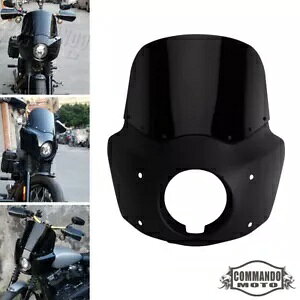 NuX^C wbhCgtFAO + tgKX n[[_Ci ChOCh FXDWG 06-17p Club Style Headlight Fairing + Windshield For Harley Dyna Wide Glide FXDWG 06-17