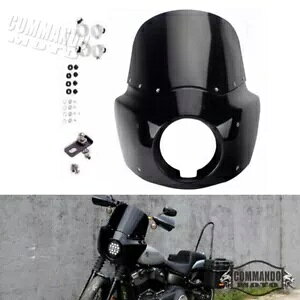 wbhCg tFAO 11 C` tgKX Lbg n[[ Xg[g {u FXBB FXBBS 2018-2024 p Headlight Fairing 11" Windshield Kit for Harley Street Bob FXBB FXBBS 2018-2024