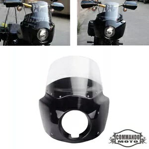 クラブスタイル フェアリング & フロントガラス ハーレーストリートボブ FXBB FXBBS FXLR 2018-2024用 Club Style Fairing & Windshield For Harley Street Bob FXBB FXBBS FXLR 2018-2024