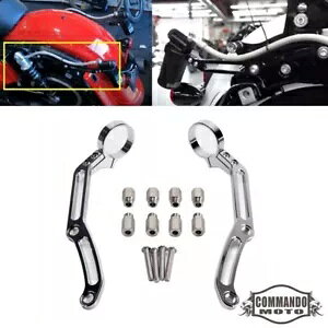 VbN[gU[o[z_[ n[[ FLH FLT oK[ 2014+ WFh Revo VbNp Shock Remote Reservoir Holder for Harley FLH FLT Bagger 2014+ Legends Revo Shock