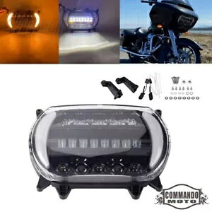 LED �w�b�h���C�g�A�Z���u���L�b�g Harley Road Glide Limited Special Ultra 2015-2023 �p LED Headlight Assembly Kit For Harley Road Glide Limited Special Ultra 2015-2023