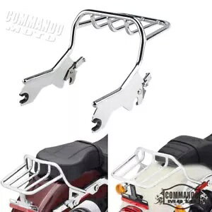 N[ c[Abv וbN n[[ \teC FLDE FLHC FLHCS FLSL FXBB 2018-upp Chrome Two-up Luggage Rack For Harley Softail FLDE FLHC FLHCS FLSL FXBB 2018-up