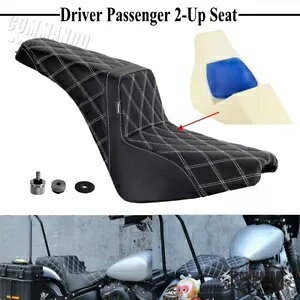 I[goC 2 AbvQV[gn[[\teC FLSL Xg[g{u FXBB FXBBS 2018-2024 Motorcycle 2-Up Gel Seat For Harley Softail FLSL Street Bob FXBB FXBBS 2018-2024
