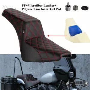 Qpbh ^]  2-UP V[g n[[ \teC FLSL FLHCS FXBBS 2018-2023p Gel Pad Driver Passenger 2-UP Seat For Harley Softail FLSL FLHCS FXBBS 2018-2023