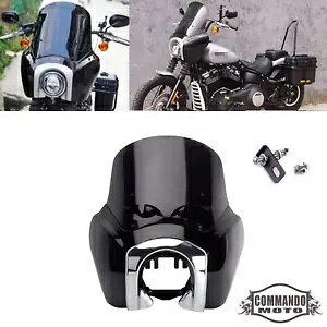 ヘッドライトフェアリングセット + トリムカバー ハーレーソフテイル FXST FXBB FXLR 2018-2022用 Headlight Fairing Set + Trim Cover For Harley Softail FXST FXBB FXLR 2018-2022