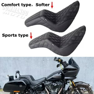 �n�[���[���[���C�_�[ ST FXLRST FXLRS 2018-2024 �N���u�X�^�C�� LS 2 �X�e�b�v�Q���p�b�h�V�[�g For Harley Low Rider ST FXLRST FXLRS 2018-2024 Club Style LS 2-Step Gel Pad Seat