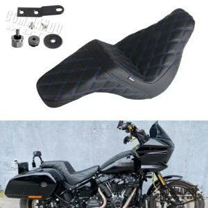 n[[[C_[ S FXLRS FXLRST FXLR 2018-2024 NuX^CQpbh 2-UP V[g For Harley Low Rider S FXLRS FXLRST FXLR 2018-2024 Club Style Gel Pad 2-UP Seat