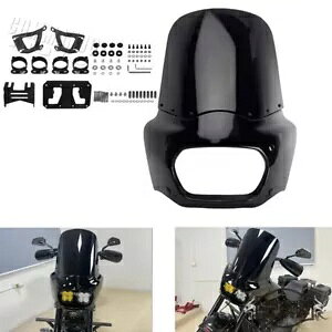 n[[t@bg{u FXFB FXFBS 2018-24 wbhCgtFAOtgKXCguPbg For Harley Fat Bob FXFB FXFBS 2018-24 Headlight Fairing Windshield Light Bracket