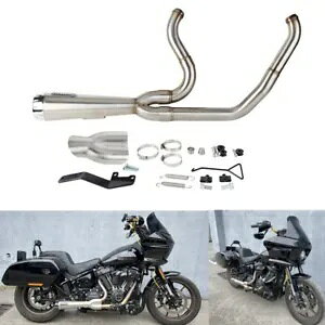 2018-2024 n[[ [C_[ S FXLRS FXLRST 2-into-1 Rv[gGL][XgVXep For 2018-2024 Harley Low Rider S FXLRS FXLRST 2-into-1 Complete Exhaust System