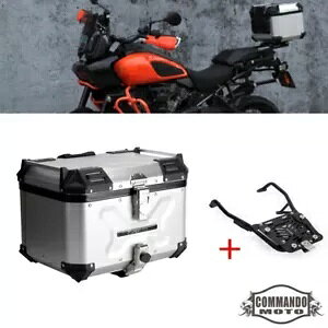 �n�[���[�p���A�����J 1252 RA1250 RA1250S 2021-24 �A���~�e�[���{�b�N�X & �}�E���g�L�b�g�p For Harley Pan America 1252 RA1250 RA1250S 2021-24 Aluminum Tail Box & Mount Kit �y���s�A���i�z