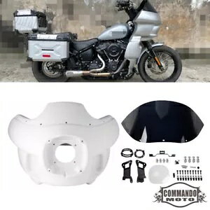 未塗装アッパーフェアリング ハーレーソフテイル FXLRS FXFB FXBB FLSB FLHC 2018-2023用 Unpainted Upper Fairing For Harley Softail FXLRS FXFB FXBB FLSB FLHC 2018-2023