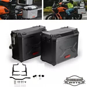 yATChP[X + n[[pAJ 1250 RA1250 S 2021-2024 ptVXe Pair Side Case + Mounting System For Harley Pan America 1250 RA1250 S 2021-2024