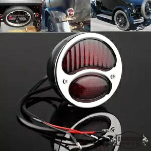 �I�[�g�o�C LED �e�[�����C�g�t�H�[�h���f�� A Duolamp �n�[���[�`���b�p�[�J�t�F���[�T�[�p Motorcycle LED Taillight For Ford Model A Duolamp For Harley Chopper Cafe Racer �y���s�A���i�z