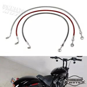 27C` u[LCLbg n[[ \teC Xg[g {u FXBBS [C_[ FXLRS 2018-2023p 27" Brake Line Kit for Harley Softail Street Bob FXBBS Low Rider FXLRS 2018-2023