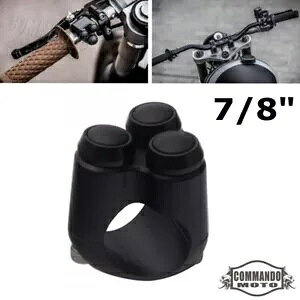 3{^ 7/8C` nhRg[ ^XCb` n[[_Ci \teC X|[cX^[p 3-Button 7/8" Hand Control Momentary Switch For Harley Dyna Softail Sportster