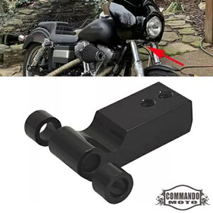 n[[Xg[g{u FXBB \teC FXST 2018-2022 wbhCgubNp For Harley Street Bob FXBB Softail FXST 2018-2022 Headlight Extension Block